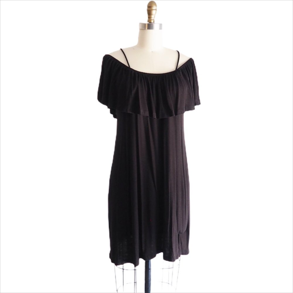 Off The Shoulder  Spaghetti Strap Casual Dress